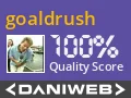 goaldrush has contributed to the DaniWeb community