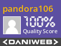 pandora106 has contributed to DaniWeb