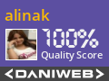 alinak has contributed to DaniWeb
