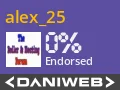 alex_25 Contributes to DaniWeb