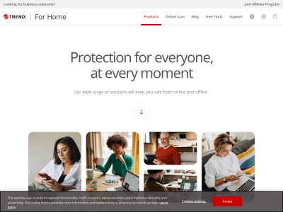 URL Screenshot of http://us.tr…net-security/