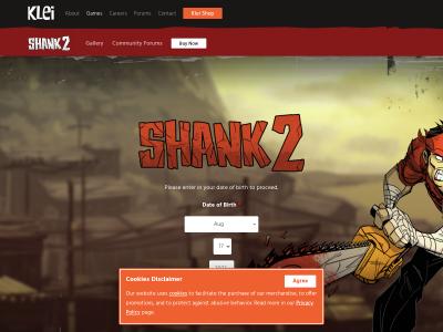 URL Screenshot of http://shankgame.com/