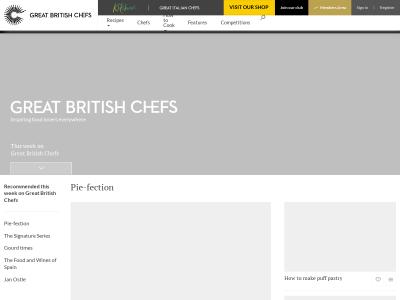 URL Screenshot of http://www.g…tishchefs.com