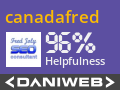canadafred Contributes to DaniWeb