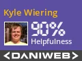 Kyle Wiering Contributes to DaniWeb